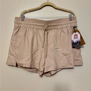 Avalanche Women's Tan Athletic Shorts